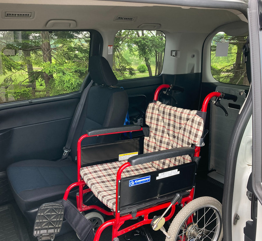 介護タクシーさくら 車内の様子